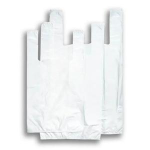 White Vest Style Plastic Carrier Bags